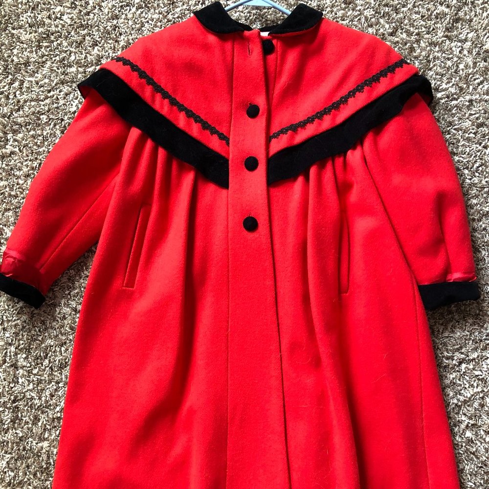 Rothschild Red Wool Jacket (Girls size 10)